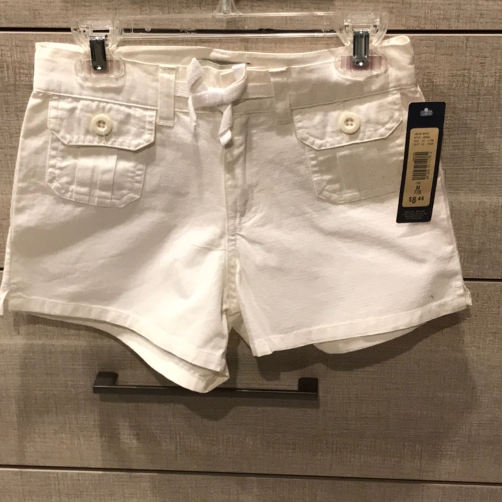 Cherokee Girls White Shorts